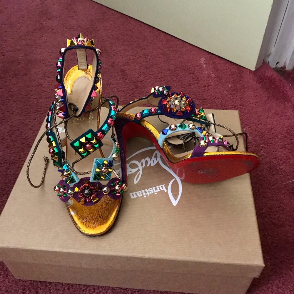 Christian louboutin strappy sandals - Picture 3 of 8